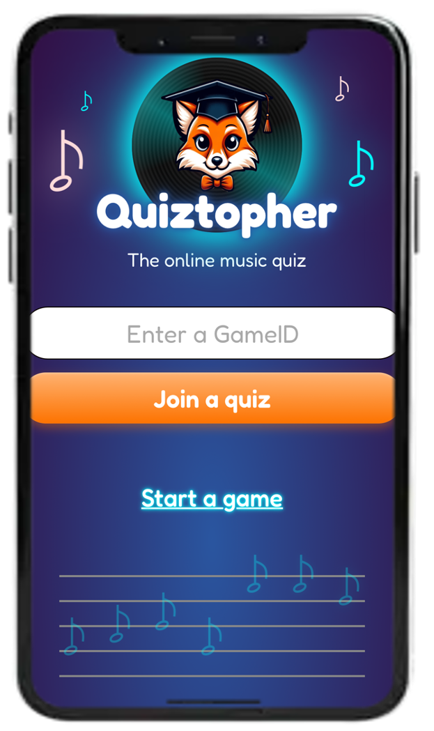 Guests joining the music quiz